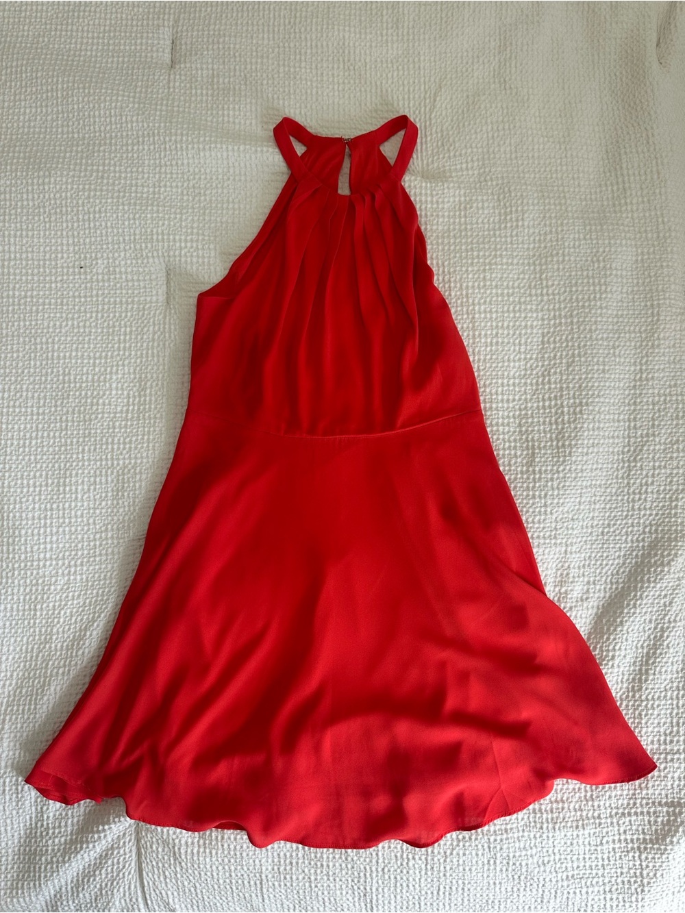 Express Women’s Red Halter A-line Dress Size 8